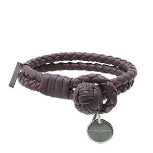BOTTEGA VENETA | Brown Intrecciato Bracelet